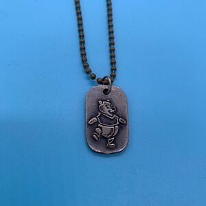 Vintage Disney Winnie the Pooh Necklace Pendant‎ Necklace Retired Disneyana